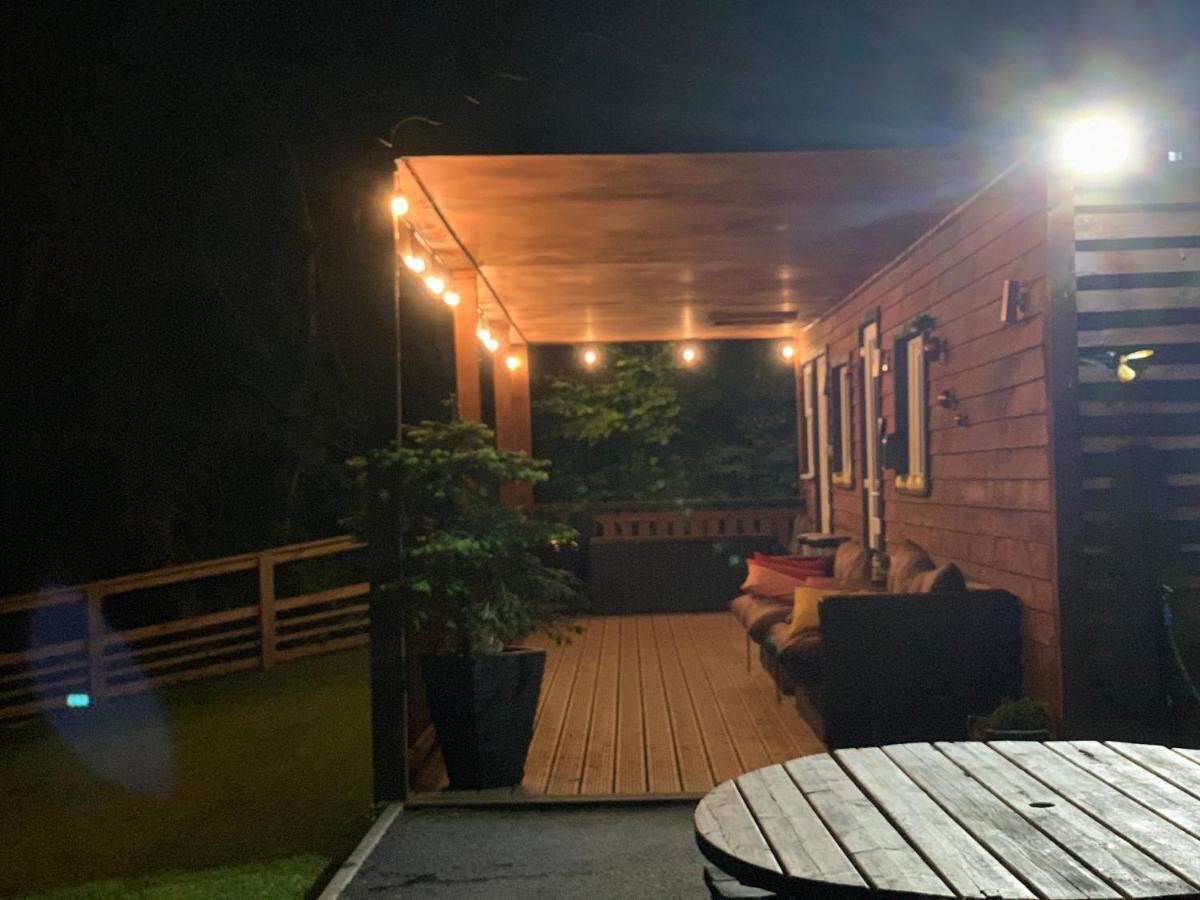 Kabin In The Woods Llandybie Ngoại thất bức ảnh